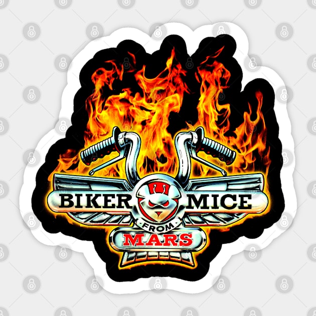 Biker Mice Sticker by WizzKid